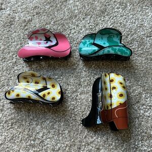 Cowgirl Hairclips